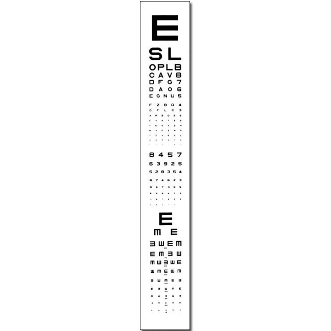 Ophthalmic Equipment: Visual Acuity, Eye Charts | Veatch Ophthalmic ...