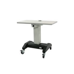 S4Optik Atlas Single Pedestal Power Table (Base Only) 